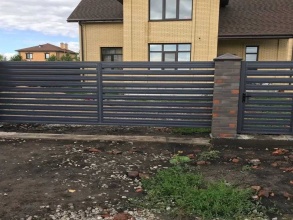 Забор жалюзи 72 метра фото в Электроуглях