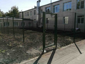 3D заборы для школы 15 метров фото в Электроуглях
