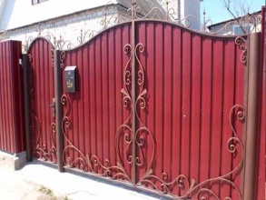 Калитка - пример 1 фото в Электроуглях