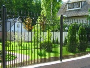 Кованые заборы на ленточном фундаменте 80 метров фото в Электроуглях